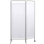 Biombo Clínico Duplo em Aço Inox