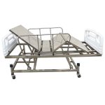 Cama Fawler Inox | 3 Manivelas com Elevação de Leito