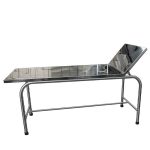 Divã Clínico | Aço Inox com Cabeceira Articulável