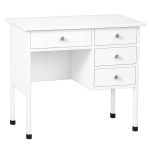 Escrivaninha de Aço | 4 Gavetas para Organização Completa