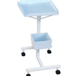 Mesa Auxiliar | Para Eletrocardiógrafo com Cesto Acoplado