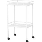 Mesa Auxiliar | Varandas, Rodízios e Tampo Ampliado (60 cm)