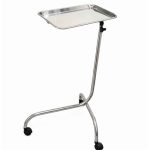 Mesa Mayo | Aço Inox com Bandeja Removível