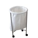 Suporte Hamper | Inox, com Saco de Algodão