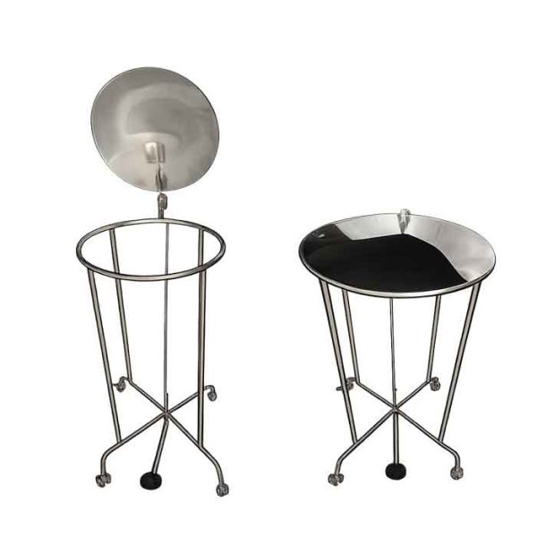 Suporte Hamper Inox com Tampa e Pedal